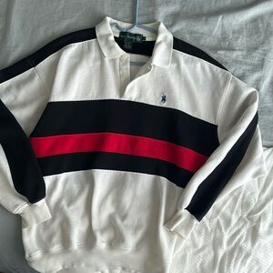Rugby style Knights of Round Table Ralph Lauren Vintage pullover